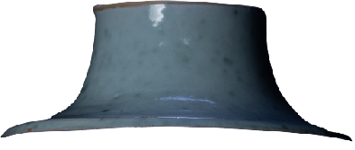 small curve single sky blue foggy — night