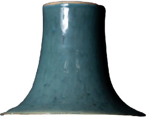 tall curve single green metallic — day