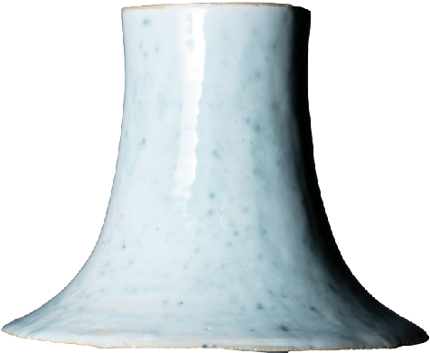 tall curve single sky blue foggy — day
