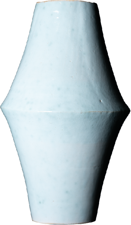 tall sharp double sky blue foggy — day