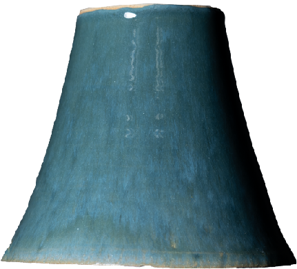 tall sharp single green metallic — day