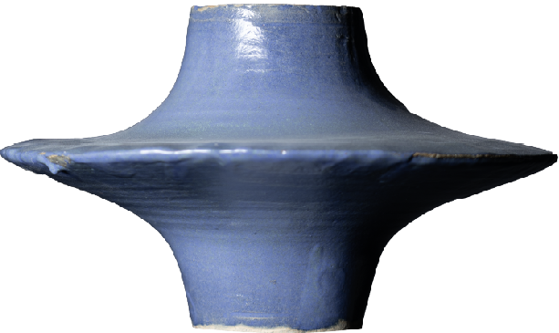 wide curve double dark blue foggy — day