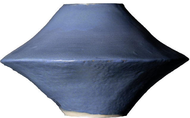 wide sharp double dark blue foggy — day