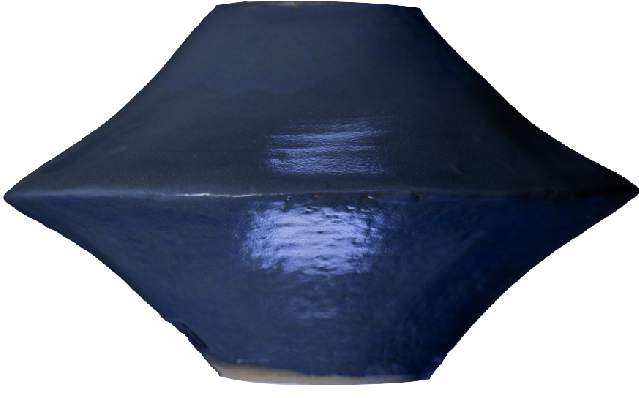 wide sharp double dark blue foggy — night